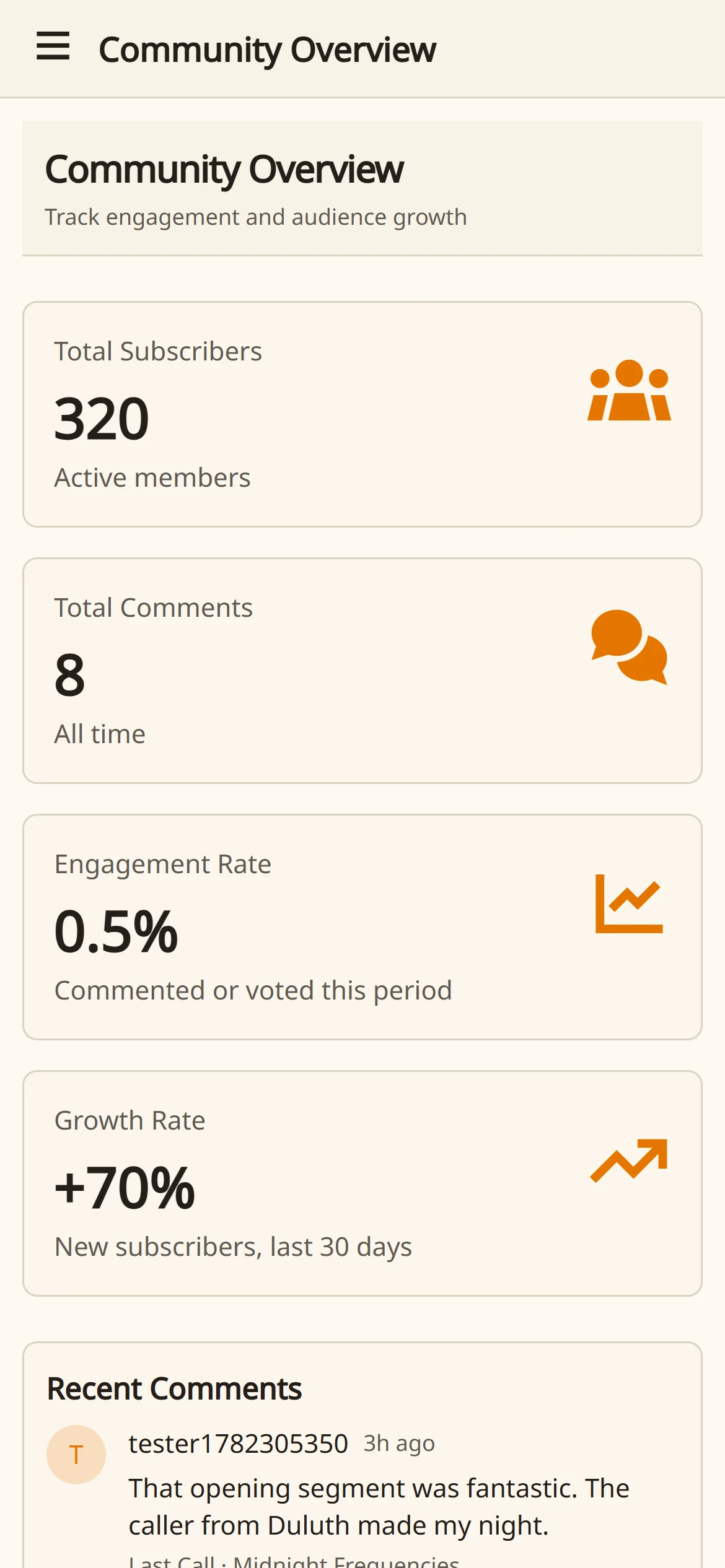 Run your community on mobile