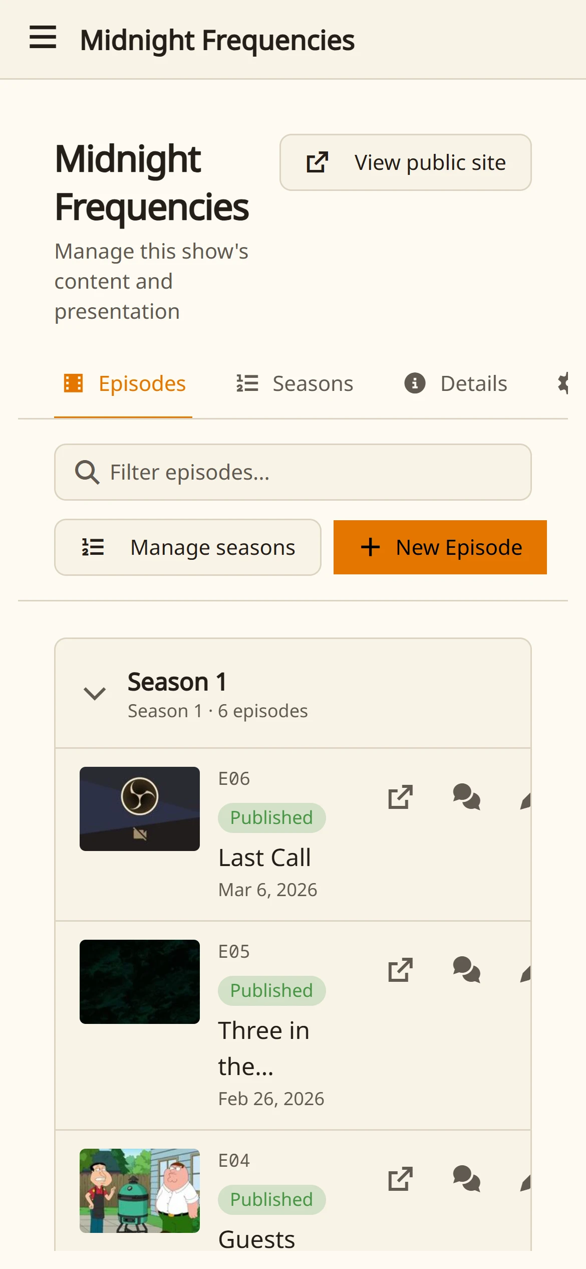 Your library on mobile